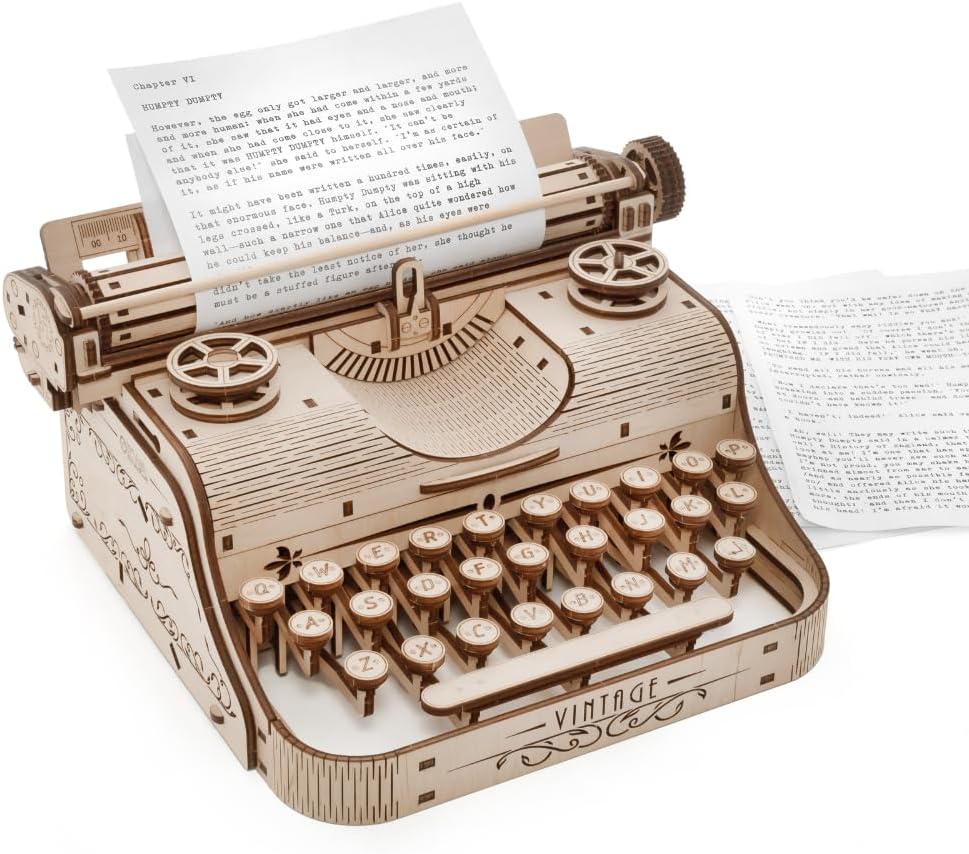 Machine à écrire bois