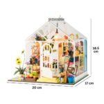 Maison Miniature Fleur ensoleillée