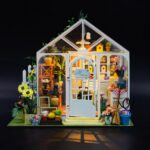 Maison Miniature Fleur ensoleillée