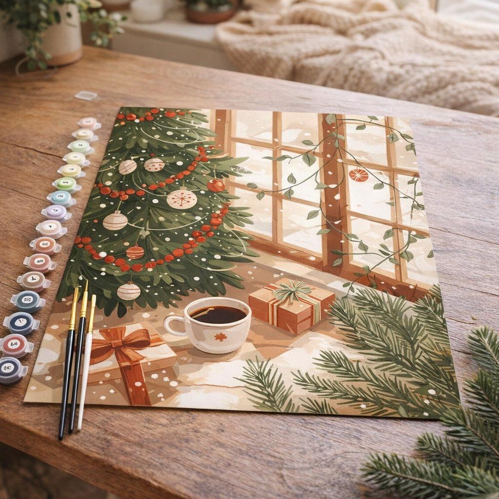 Matinée de Noël Conviviale - Toile roulée