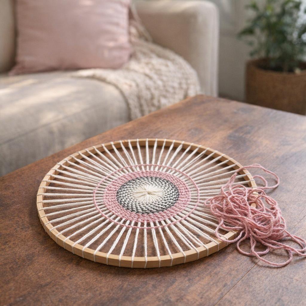 Kit métier à tisser rond de 28,5cm