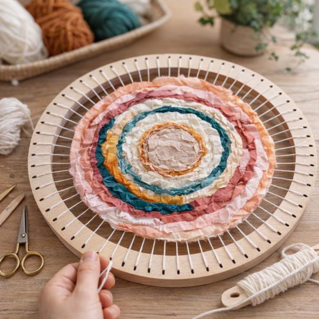 Kit Métier à tisser rond Poétique