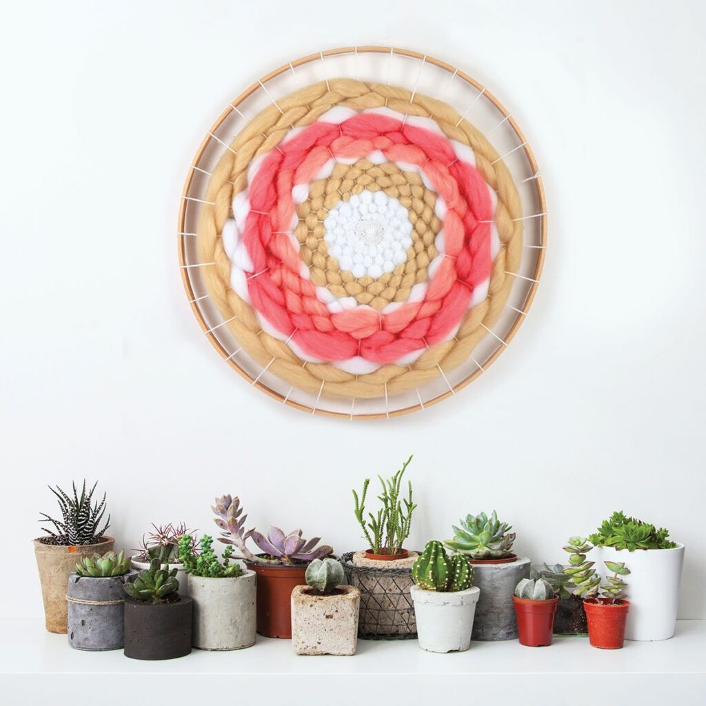 Kit métier à tisser rond de 44cm