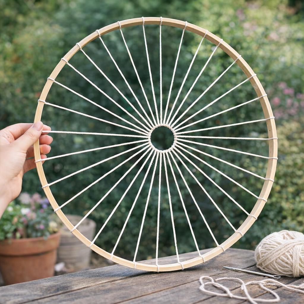 Kit métier à tisser rond de 44cm