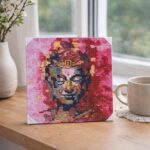 Mini Diamond Painting 25x25cm avec cadre - Bouddha précieux