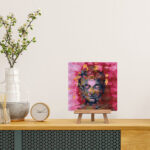 Mini Diamond Painting 25x25cm avec cadre - Bouddha précieux