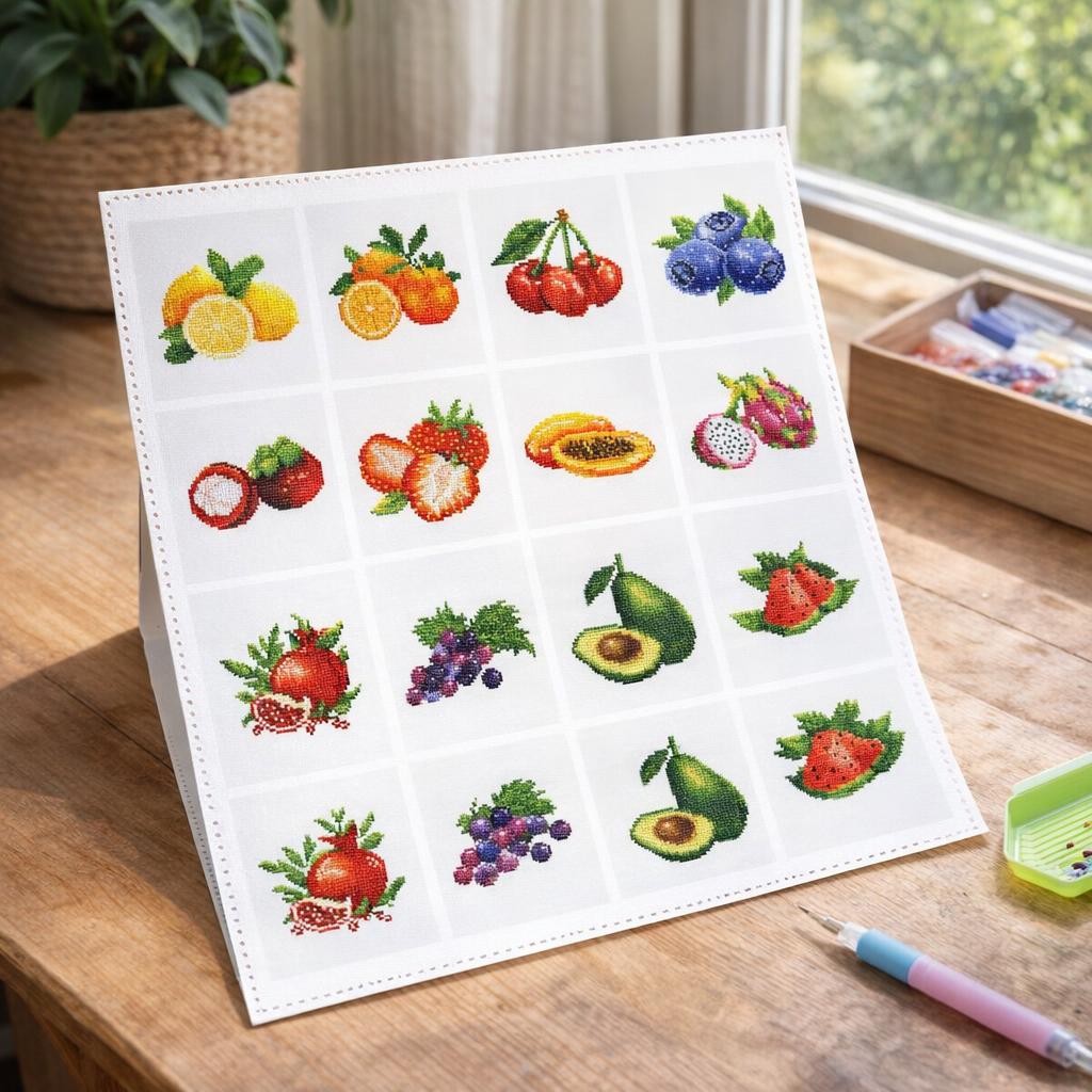 Mini Série Diamond Painting - Fruits