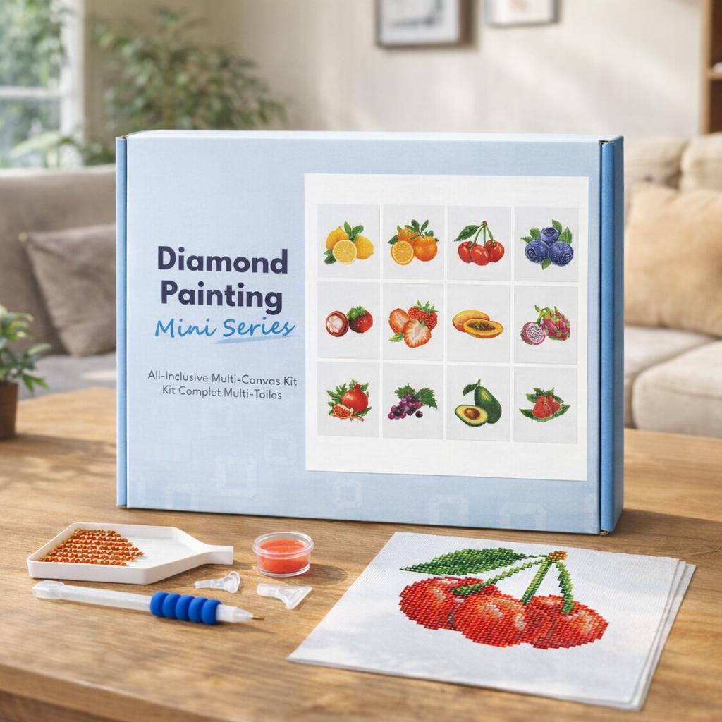 Mini Série Diamond Painting - Fruits
