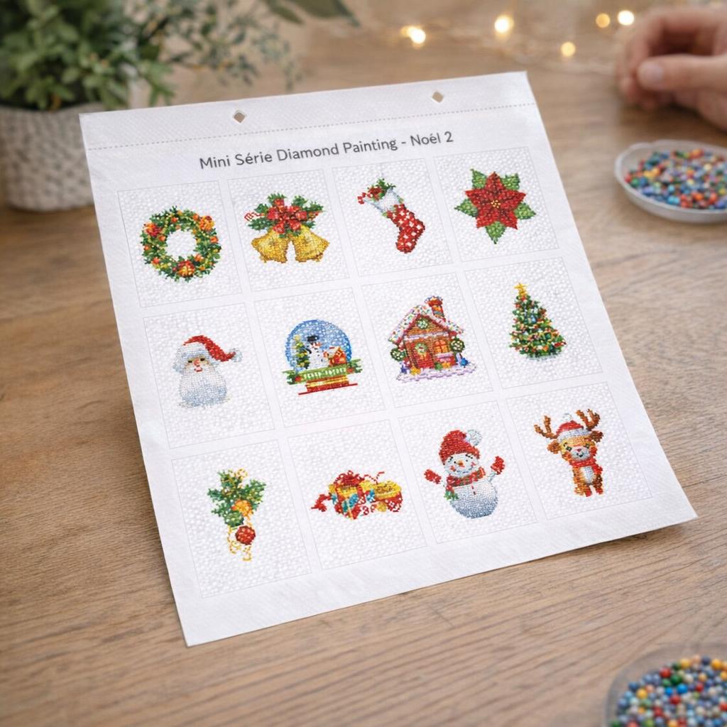 Mini Série Diamond Painting - Noël 2