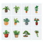 Mini Série Diamond Painting - Plantes 3