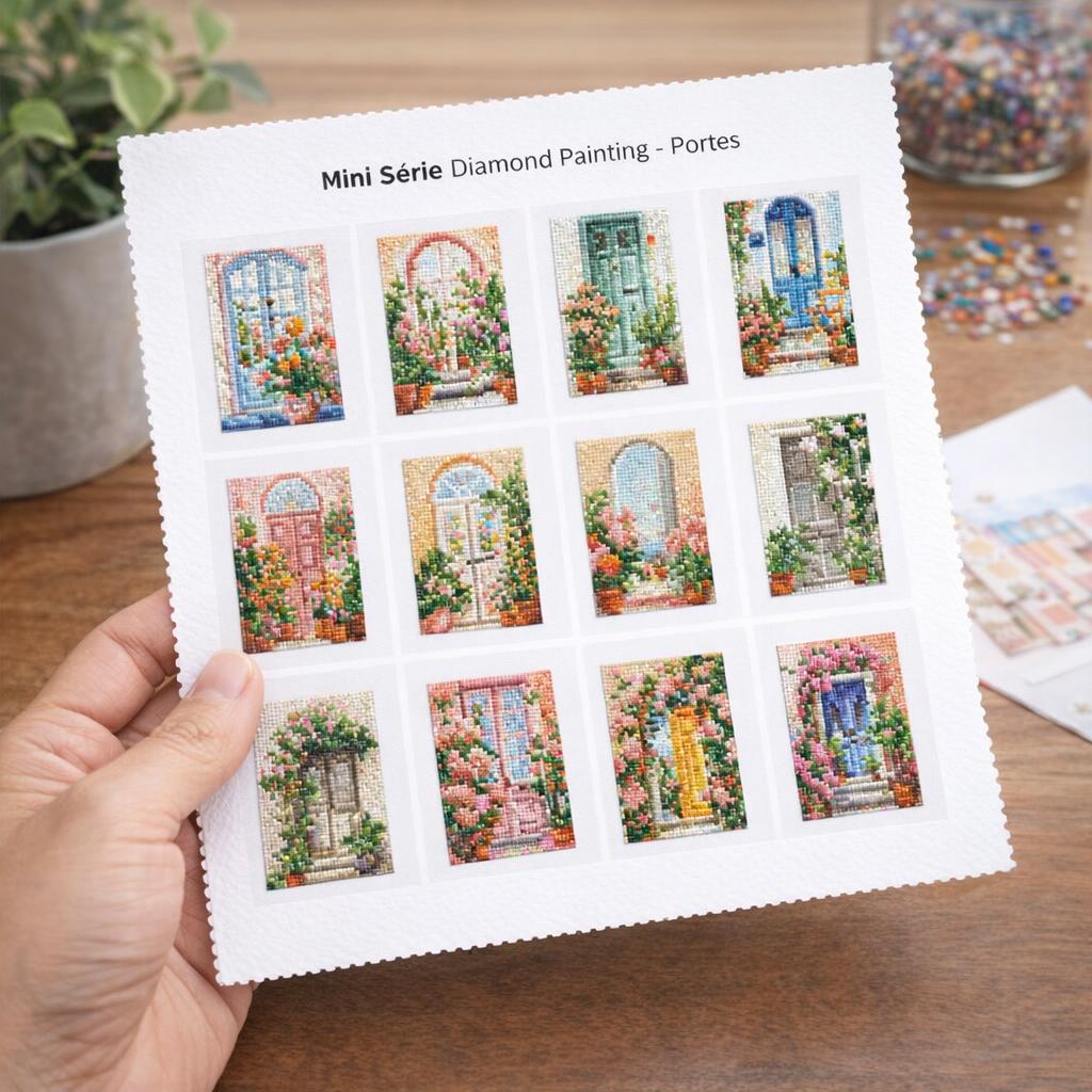 Mini Série Diamond Painting - Portes