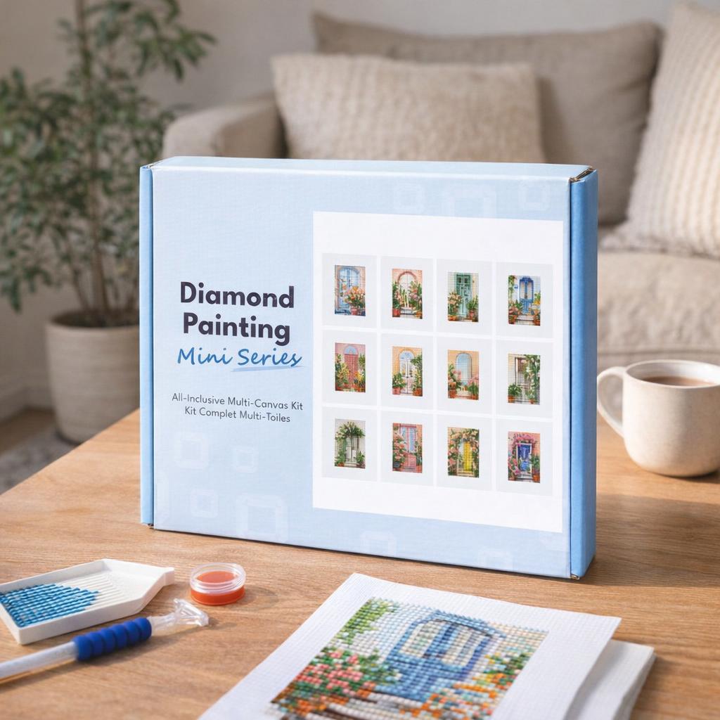 Mini Série Diamond Painting - Portes