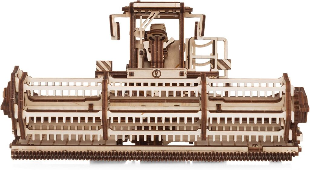 Moissonneuse batteuse - Puzzle 3D mécanique en Bois