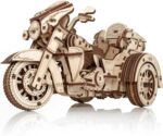 Moto à 3 roues - Puzzle 3D mécanique en Bois
