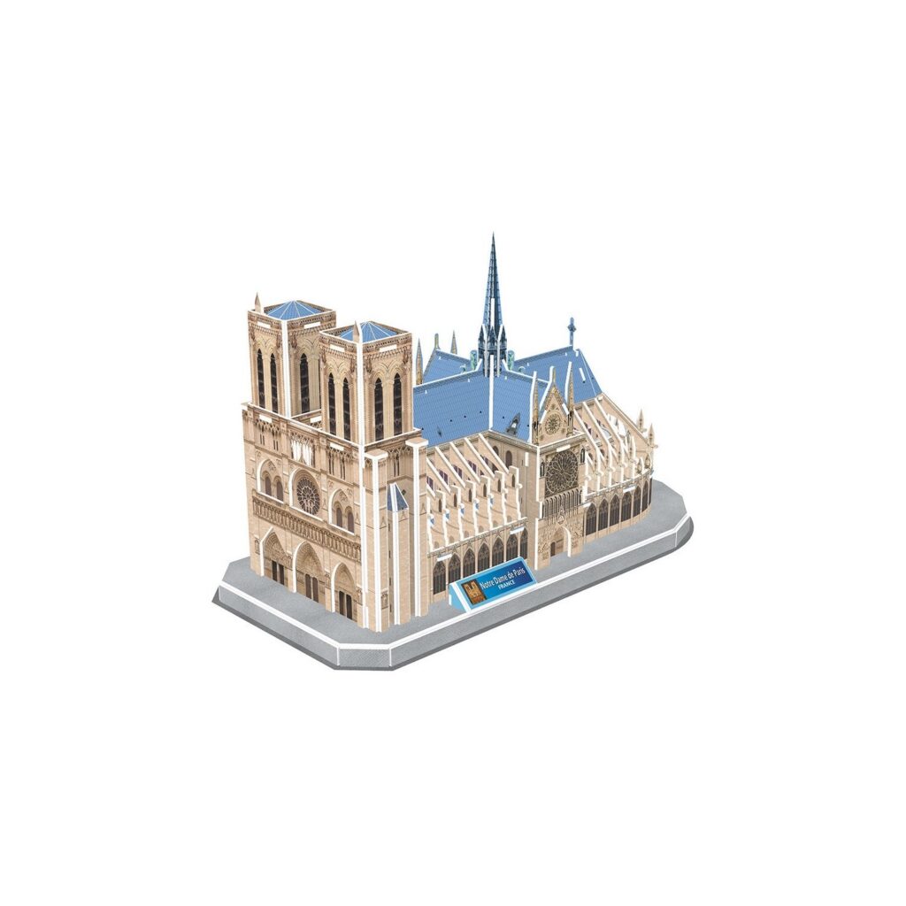 Notre Dame de Paris maquette en mousse - puzzle 3D