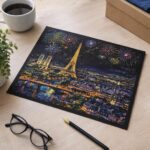 Peinture à gratter - Paris