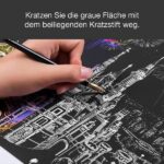 Peinture à gratter - Pont de Londres