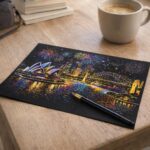 Peinture à gratter - Sydney en Australie