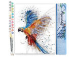 Perroquet en plein Vol - Toile roulée