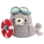 Kit amigurumi Natto Phoque