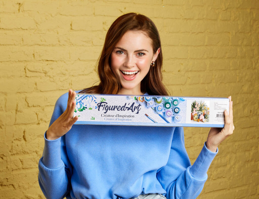 Poteries et Fleurs - Toile roulée