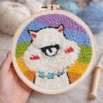 Punch Needle Alpaga duveteux