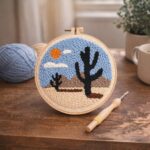 Punch Needle Après-midi dans le désert