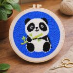 Punch Needle Bébé Panda