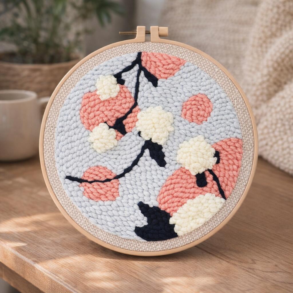 Punch Needle boules de Gui Punch Needle boules de Gui