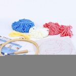 Punch Needle Chat et chien