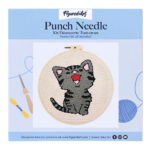 Punch Needle Chat rieur