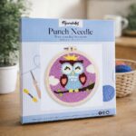 Punch Needle Chouette endormie