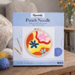 Punch Needle Dégradé de Fleurs