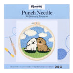 Punch Needle Duo de chiens