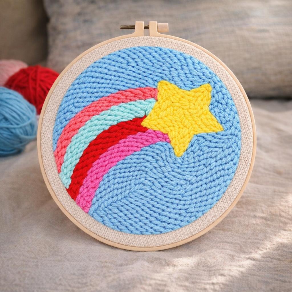 Punch Needle Étoile filante