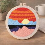 Punch Needle Face à la Mer