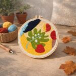 Punch Needle Feuille d'Automne