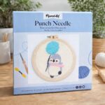 Punch Needle Hérisson et Ballon