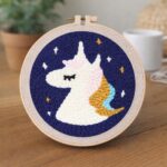Punch Needle Licorne