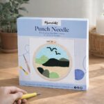 Punch Needle Oiseaux dans le Ciel