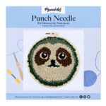 Punch Needle Paresseux mignon