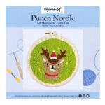 Punch Needle Renne de Noël