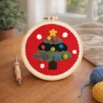 Punch Needle Sapin de Noël 2