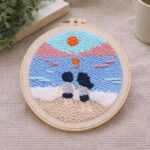 Punch Needle Sur la Plage