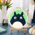 Punch Needle Tête de Chinchilla