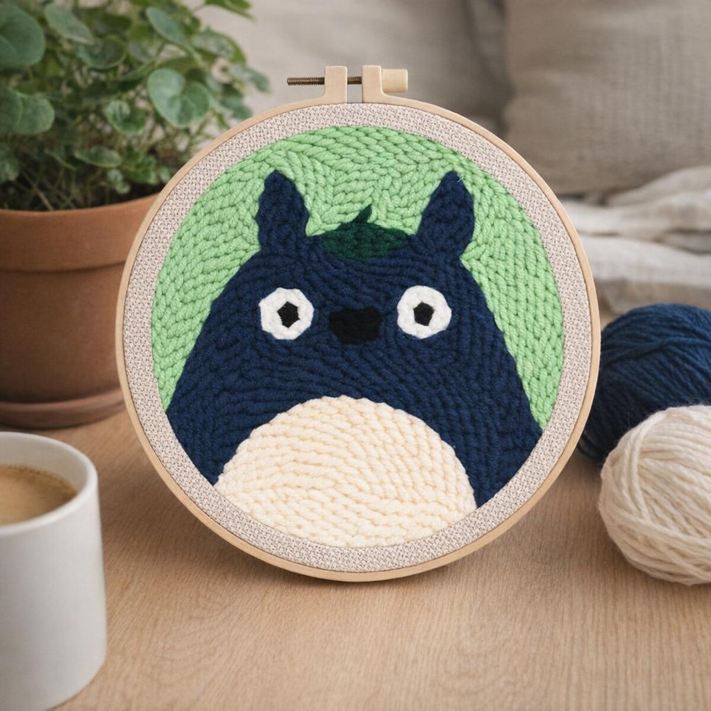 Punch Needle Tête de Chinchilla