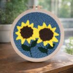 Punch Needle Tournesols