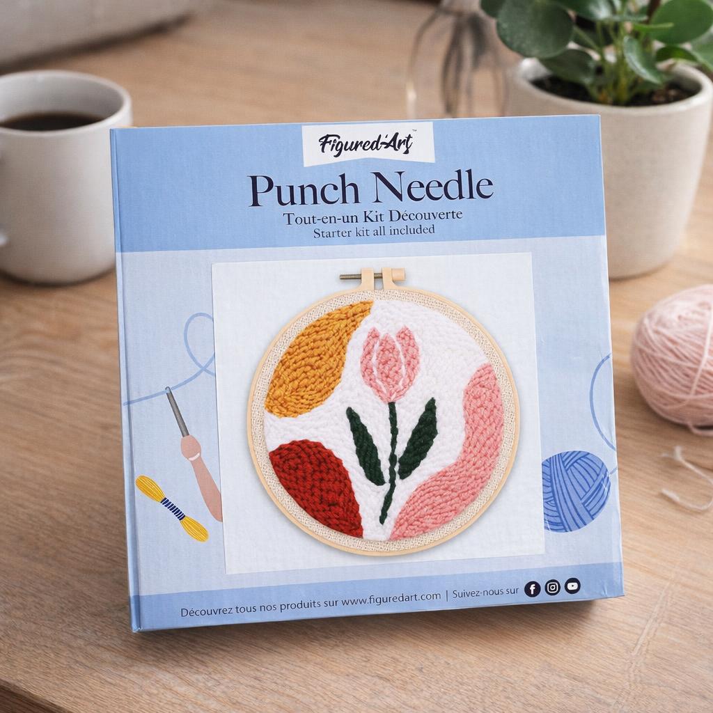 Tulipe punch needle