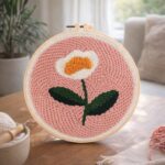 Punch Needle Une marguerite