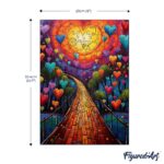 Puzzle en Bois Adulte - Chemin des Cœurs